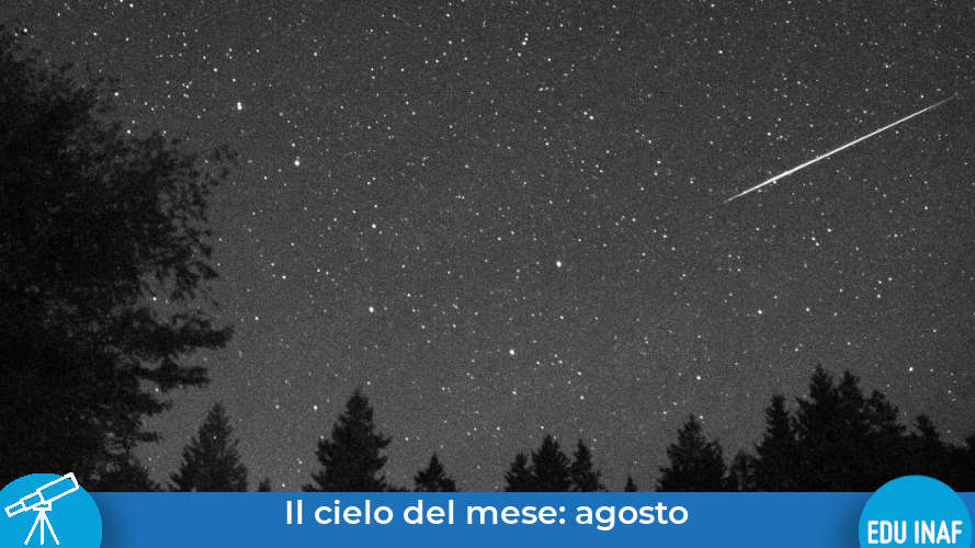 Il cielo del mese: agosto, la Superluna blu, i pianeti esterni del Sistema Solare e le stelle cadenti di San Lorenzo (e non solo)