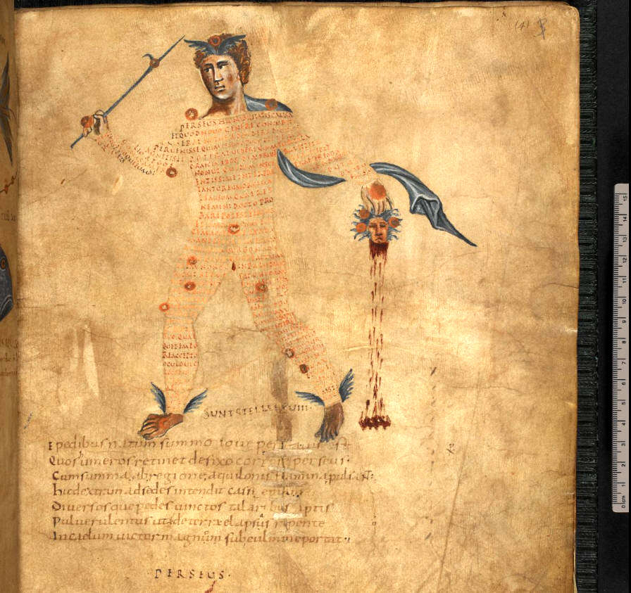 Perseo - Harley MS 647, IX-XI secolo