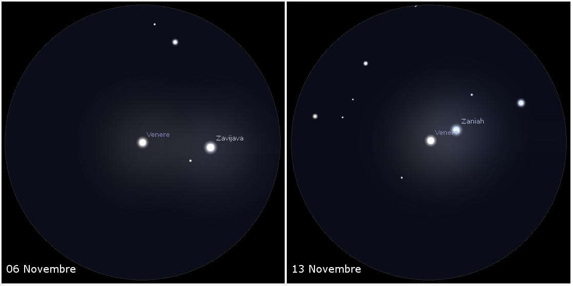 Venere - Stellarium
