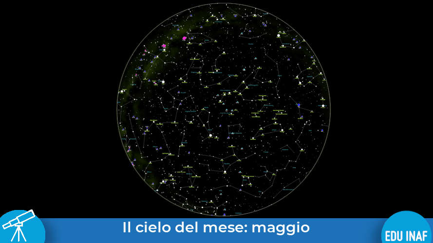 Il cielo del mese: le luci di maggio
