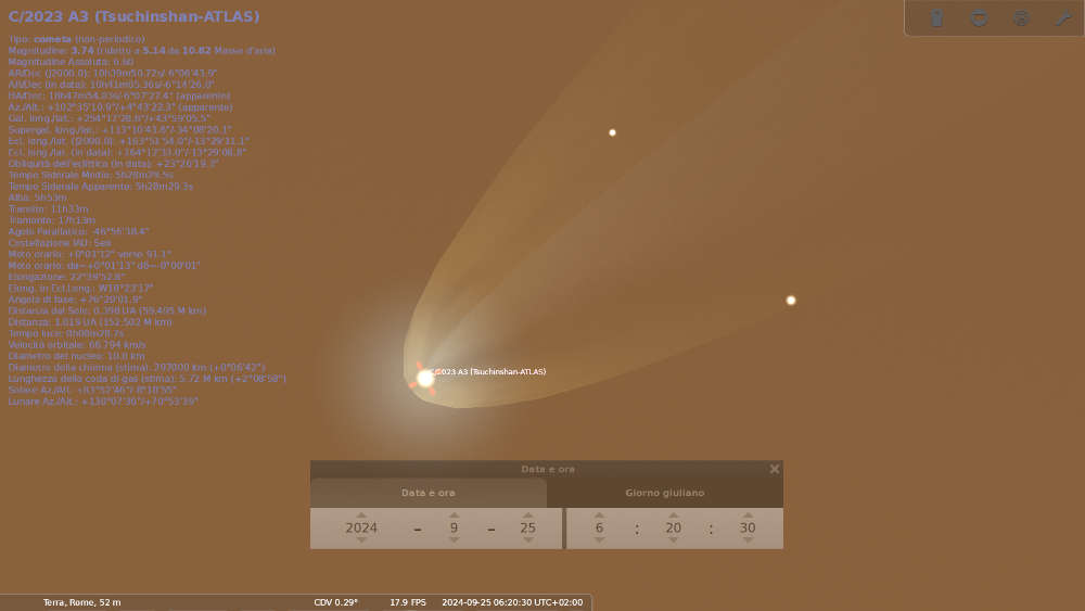 20240925 Tsuchinshan Atlas Stellarium