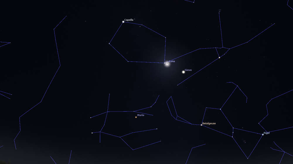 Pianeti Stellarium 23 24 Settembre 2024