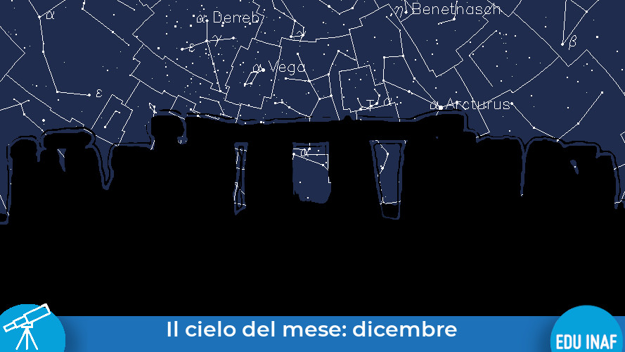 Il cielo del mese: dicembre e la bellezza delle stelle d’inverno