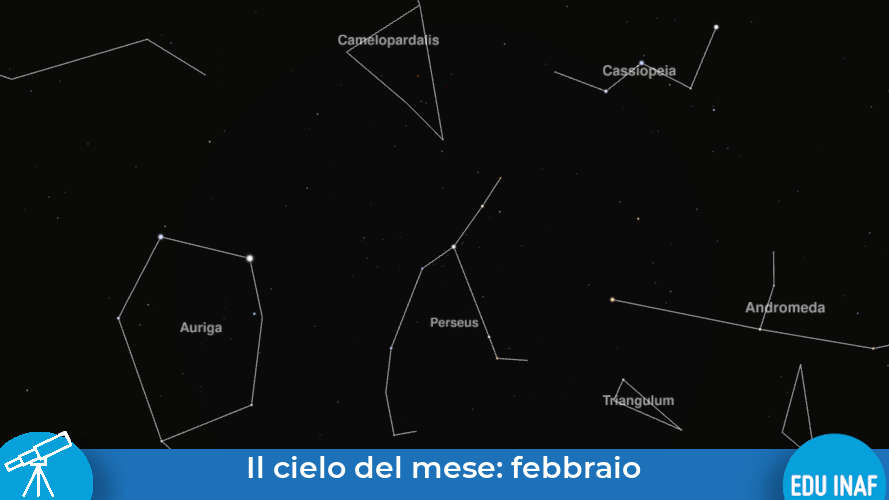 Il cielo del mese: febbraio e la prima matematica della storia