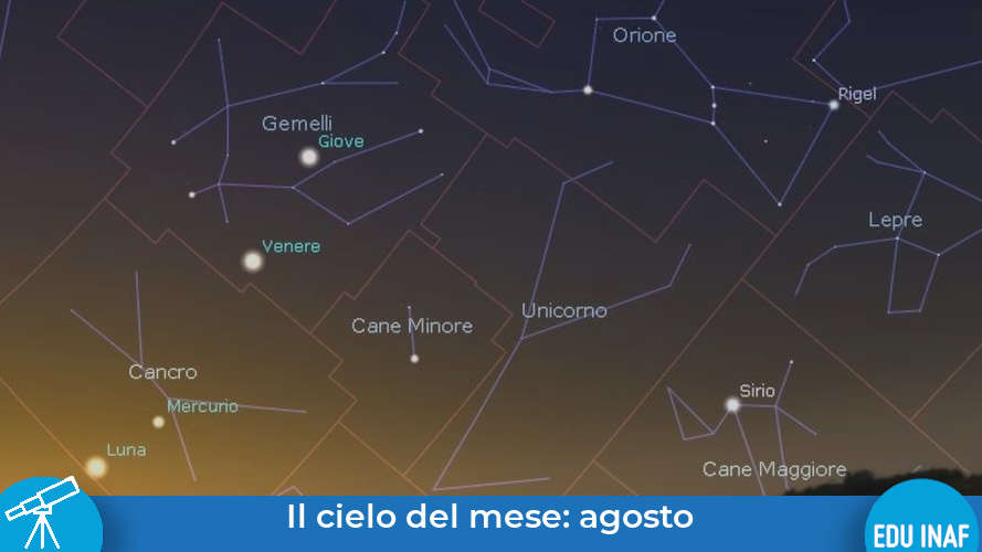 Il cielo di agosto: dalle Perseidi a un triangolo… celeste